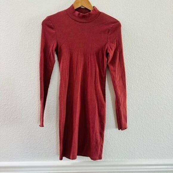 Abercrombie & Fitch Dresses & Skirts - Abercombie & Fitch Long Sleeve Turtleneck Mini Dress Size Medium